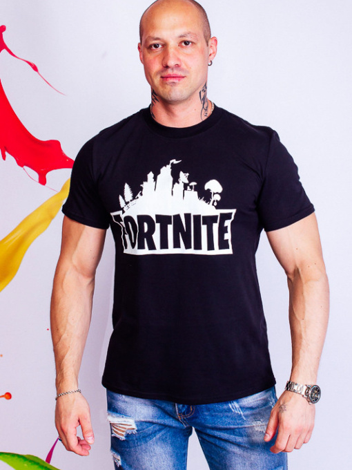 Футболки и поло Носи своє модель 8073G-fortnite-chornij Фото