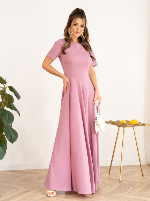 Сукні ISSA Plus модель 13995_lilac Фото