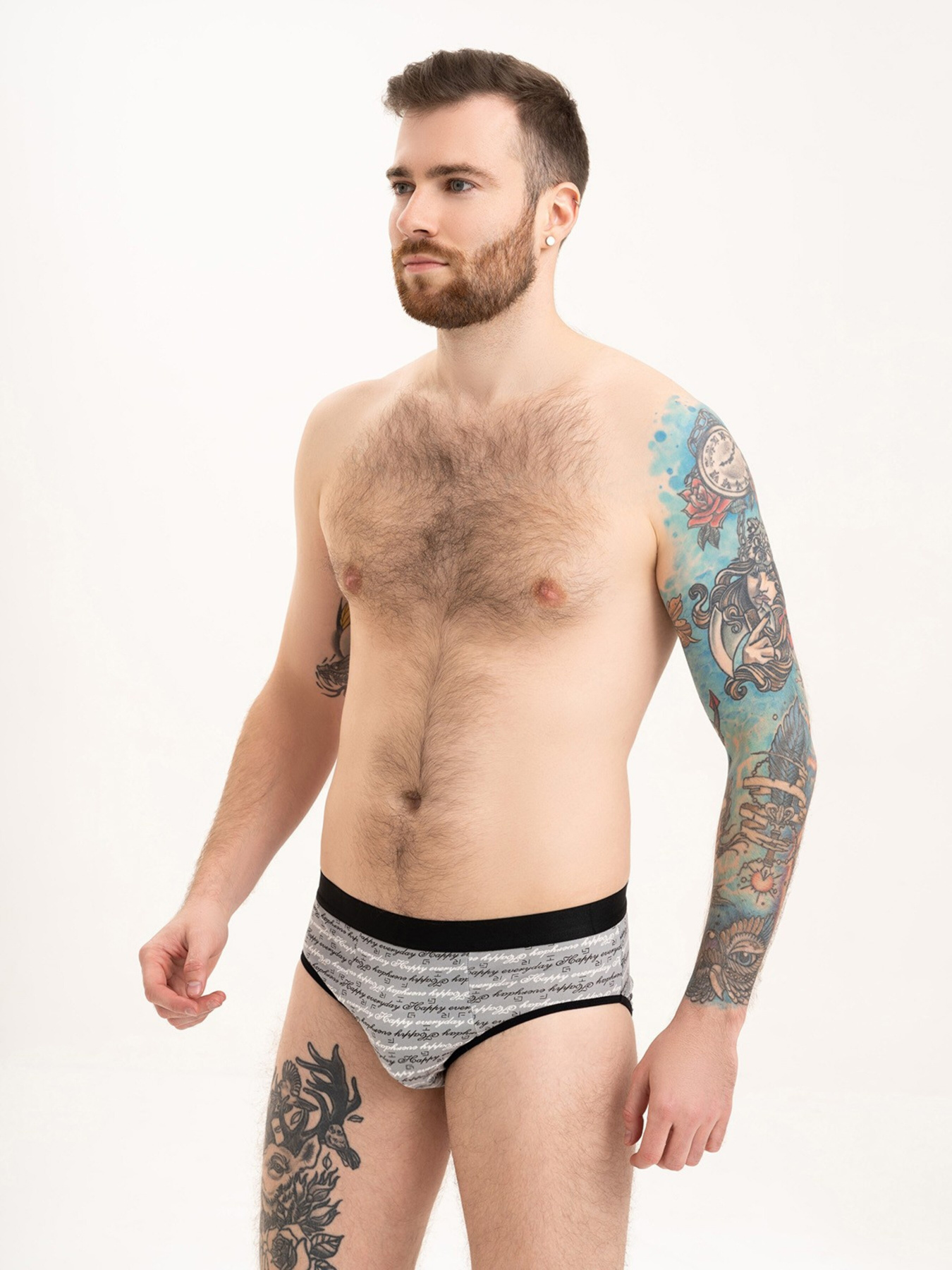 Нижня білизна ISSA Plus модель GN5-193_grey Фото