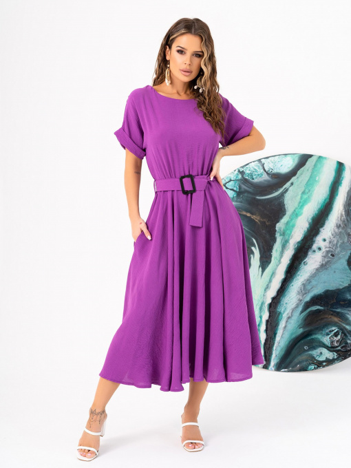 Сукні ISSA Plus модель 13998_purple Фото