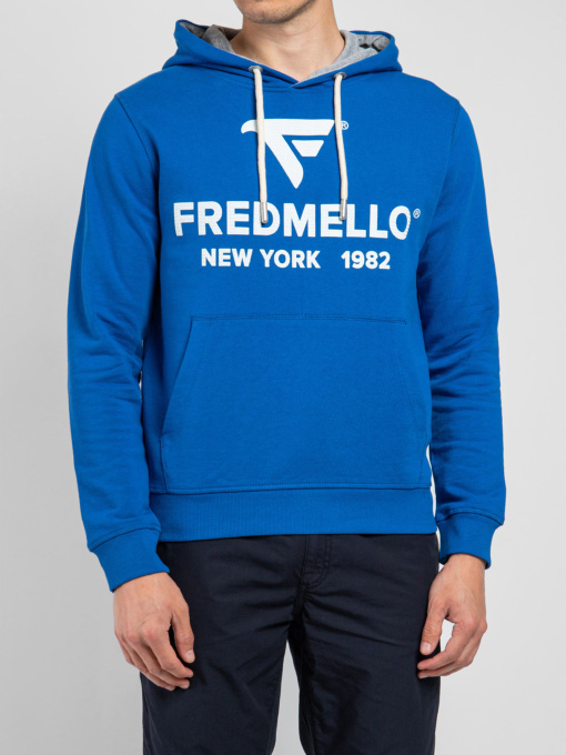 Худи и свитшоты Fred Mello модель FM22S01FC_0640 Фото