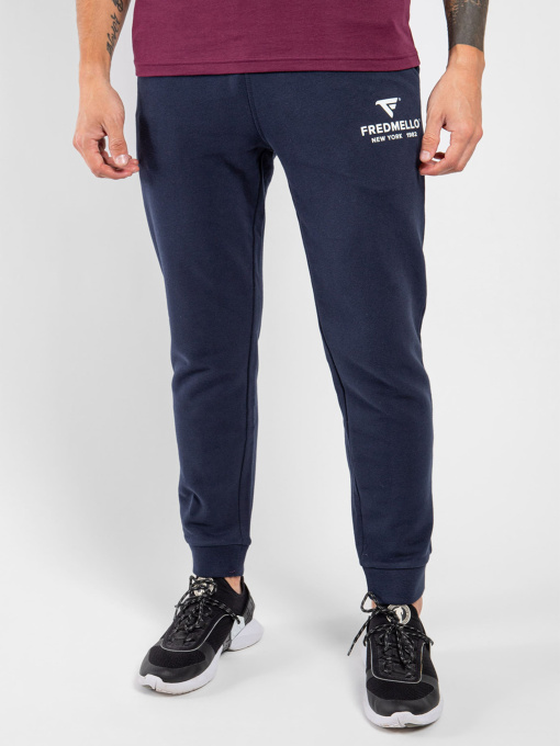 Брюки Fred Mello модель FM22W03PF_BLUE Фото