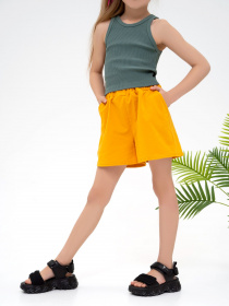 Шорты ISSA Plus модель CD1-39_mustard Фото