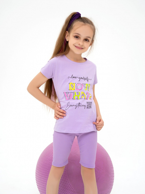 Футболки і поло ISSA Plus модель CD1-42_lilac Фото