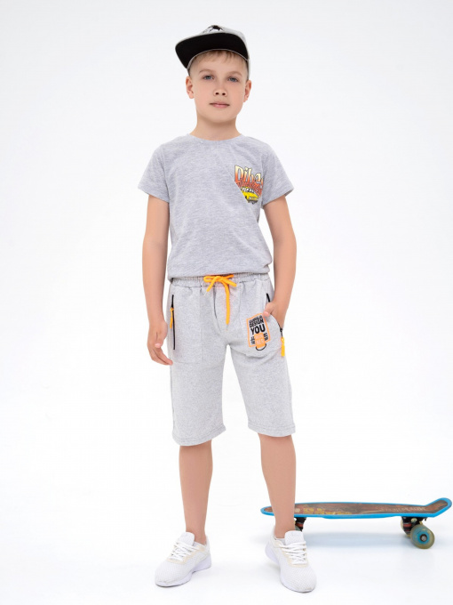 Шорты ISSA Plus модель GCD1-03_grey Фото