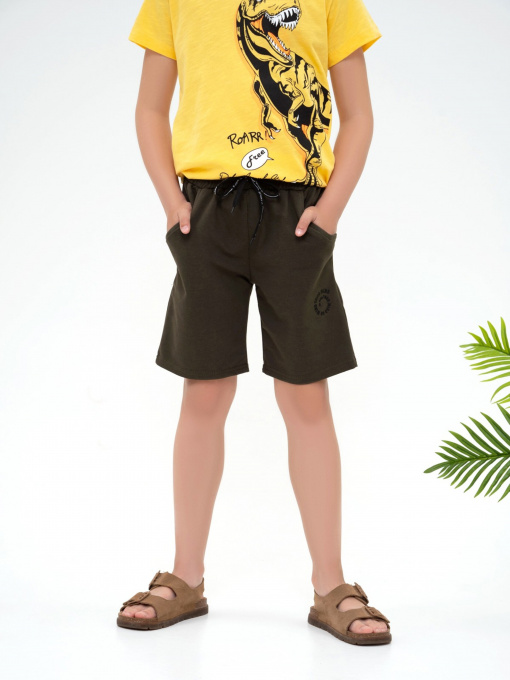 Шорты ISSA Plus модель GCD1-09_khaki Фото
