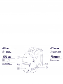 Рюкзаки Pacsafe Slingsafe LX400 модель 45335112 Фото