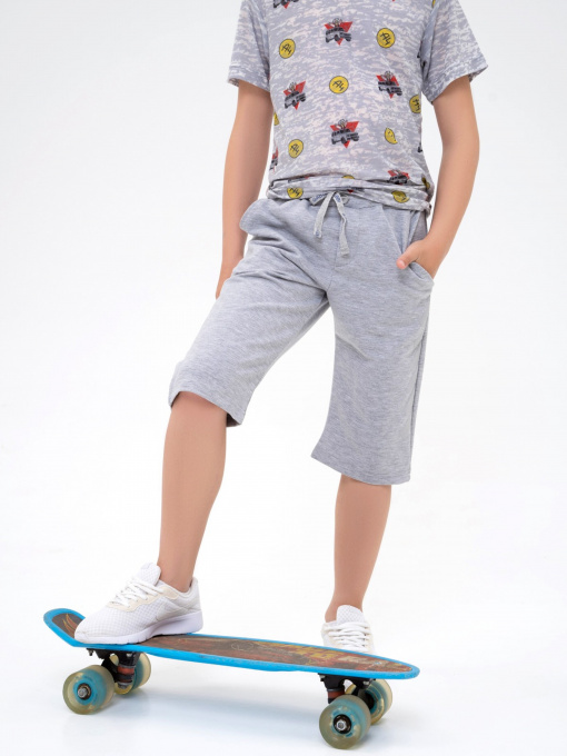 Шорты ISSA Plus модель GCD1-10_grey Фото