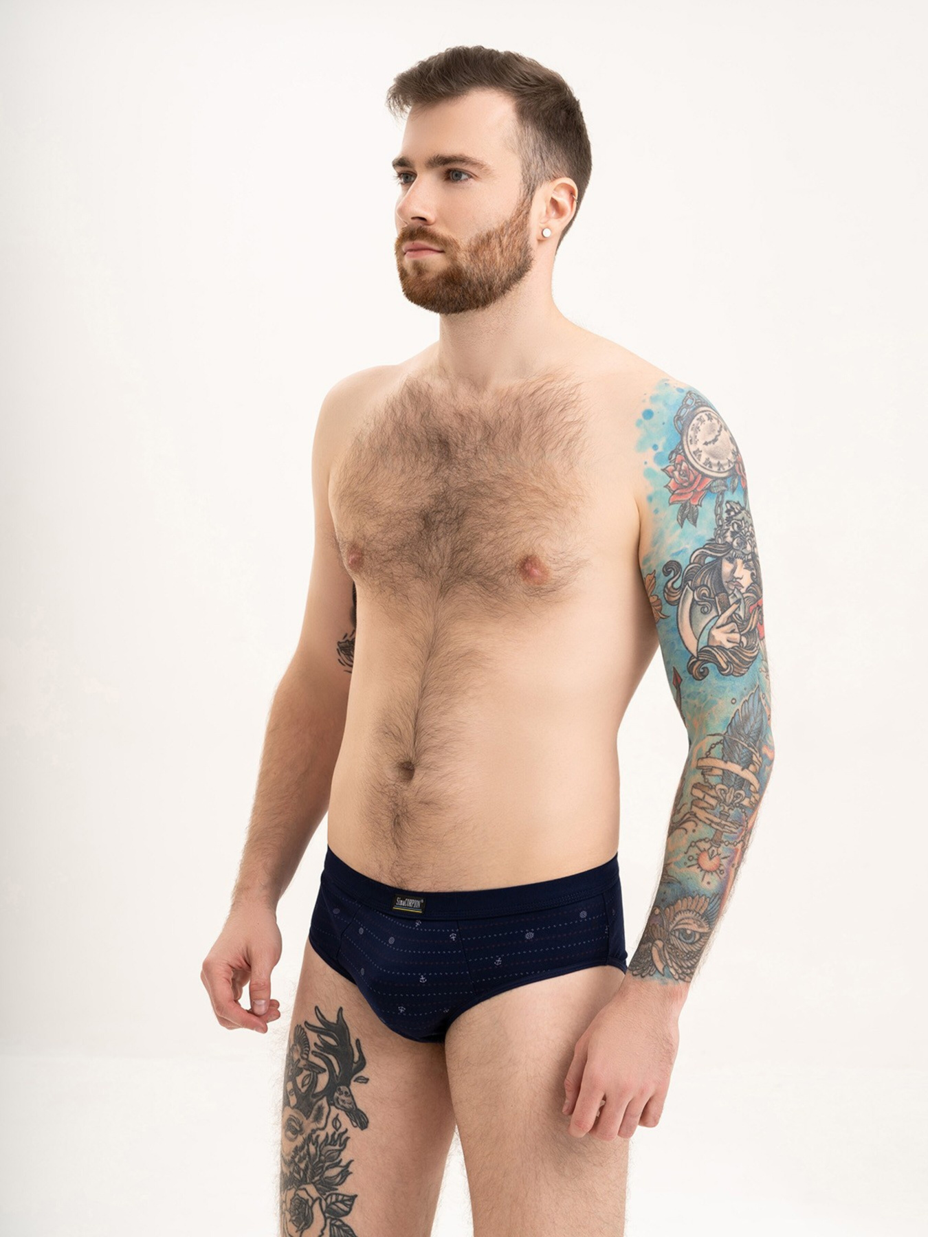 Нижнее белье ISSA Plus модель GN5-192_darkblue Фото