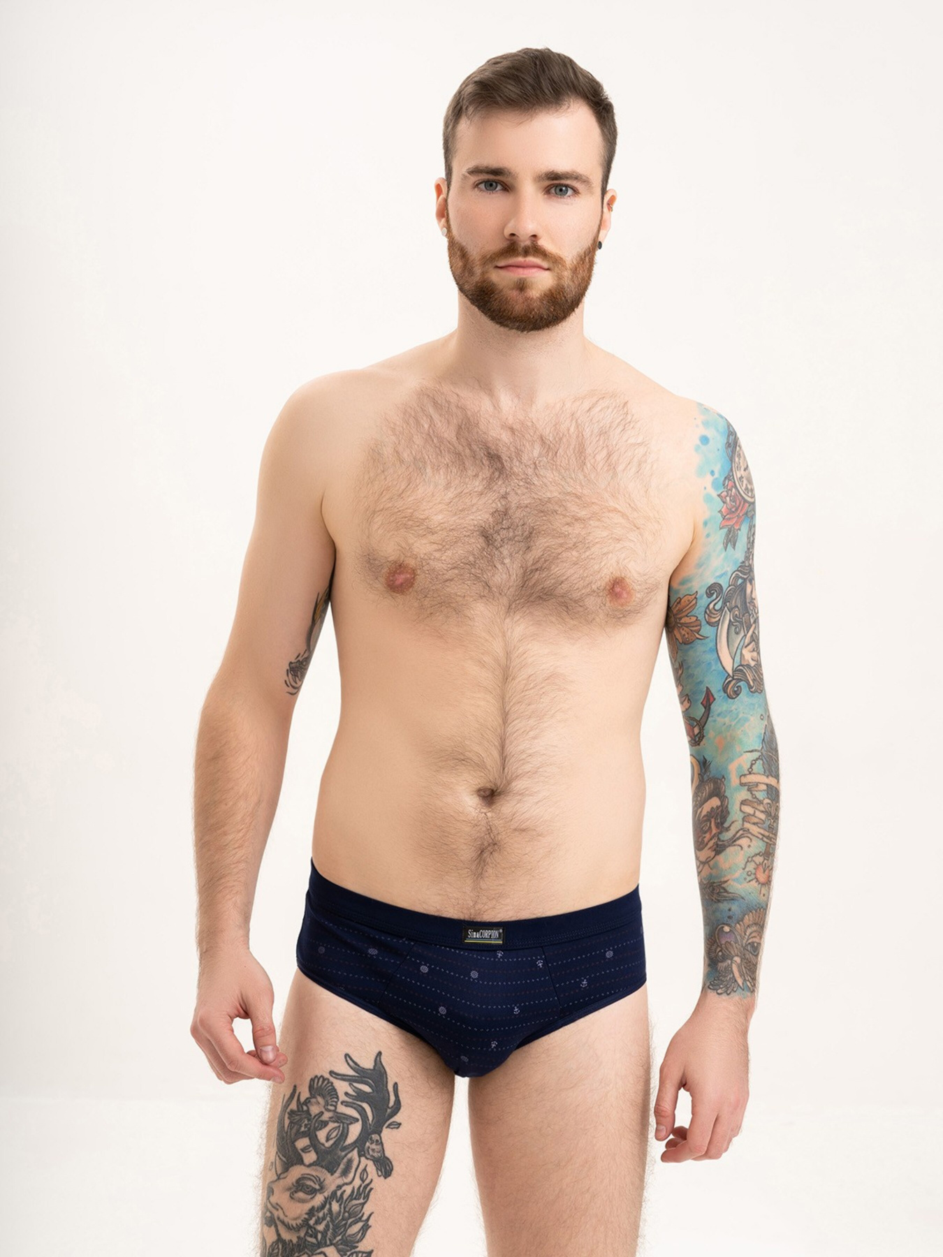 Нижнее белье ISSA Plus модель GN5-192_darkblue Фото