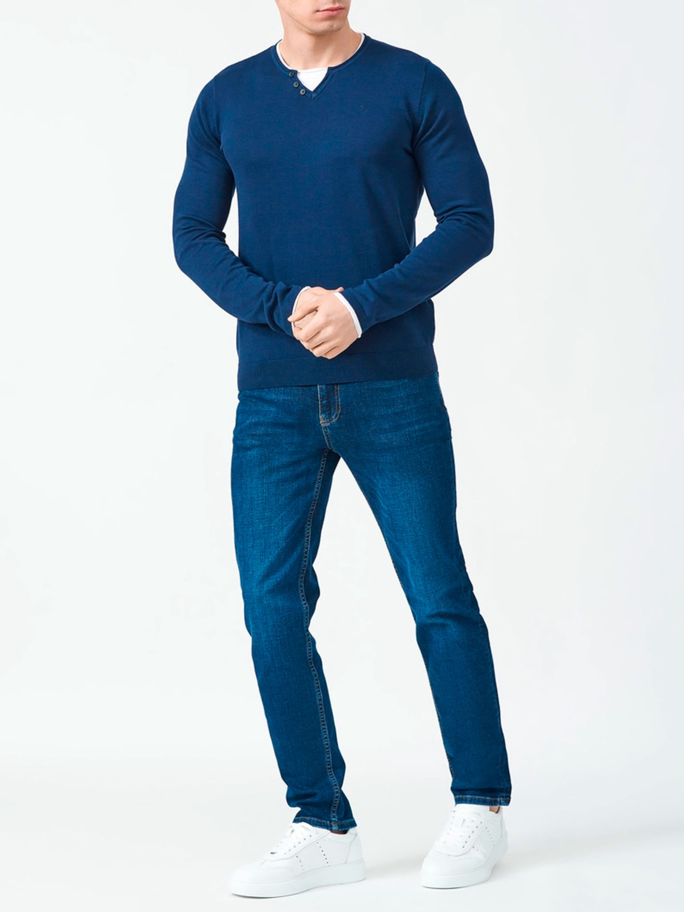 Светри та кардигани Fred Mello модель FM23S08MG_BLUE Фото