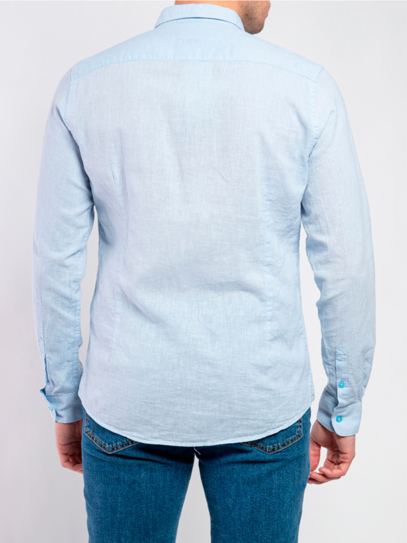 Сорочки Fred Mello модель FM23S03CU_LIGHT_BLUE Фото