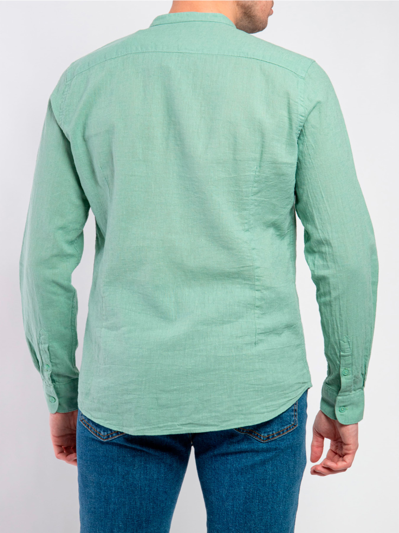 Сорочки Fred Mello модель FM23S04CU_SAGE Сорочки Fred Mello модель FM23S04CU_SAGE Фото