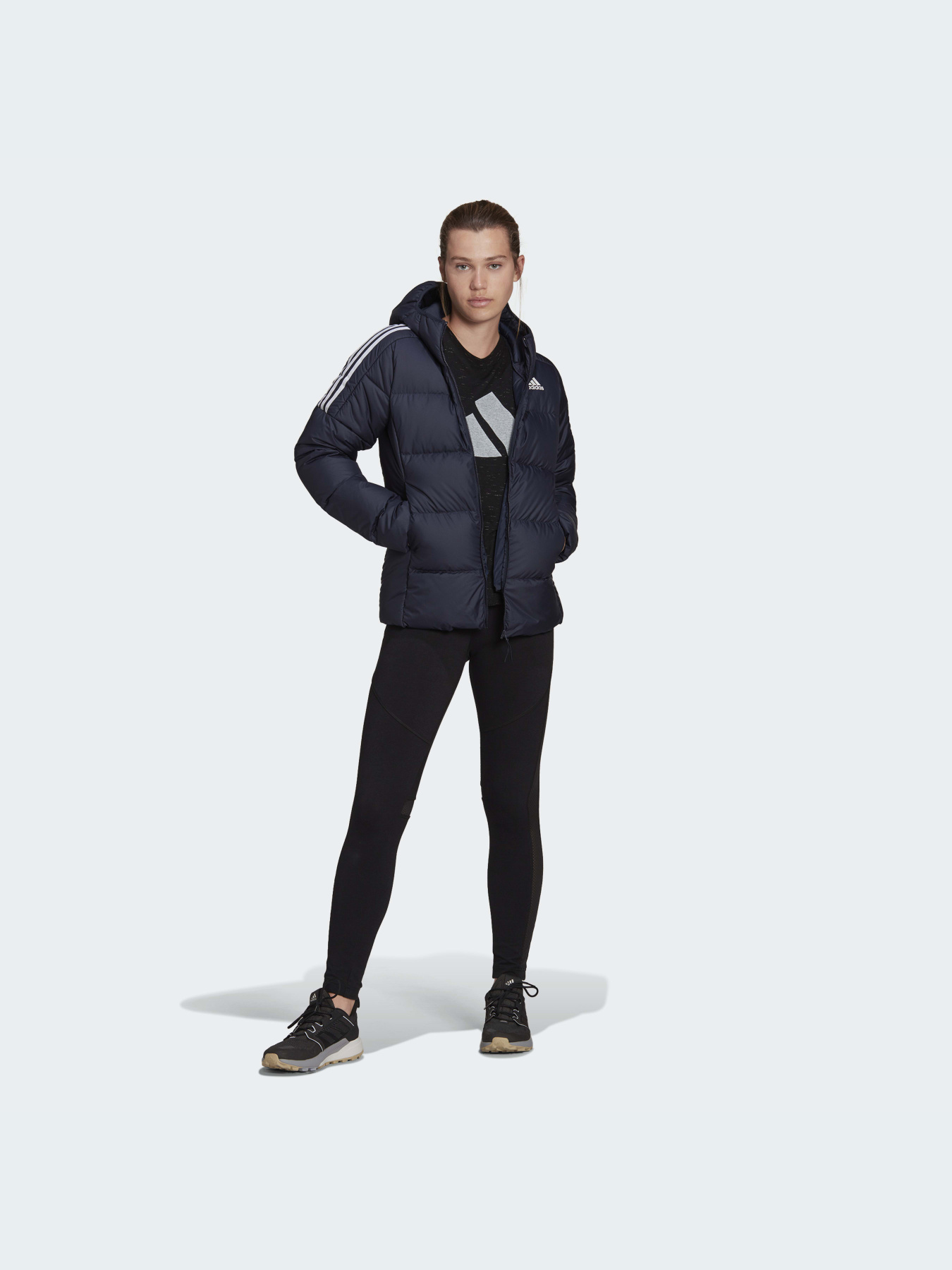 Куртки и дубленки Adidas 3 Stripes модель GT9170 Фото