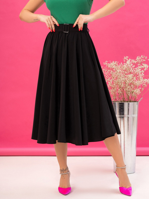 Спідниці ISSA Plus модель 13216_black Фото