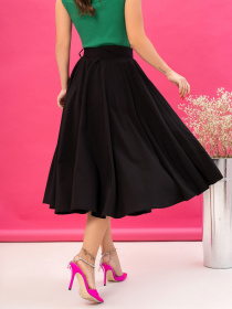 Юбки ISSA Plus модель 13216_black Фото