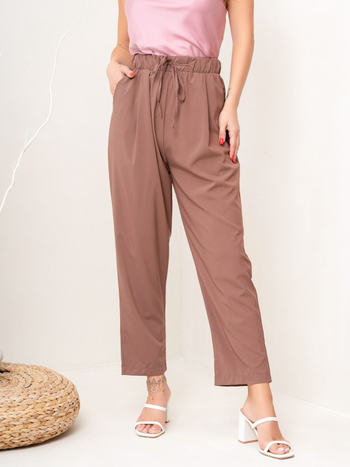 Штани ISSA Plus модель 14050_brown Фото