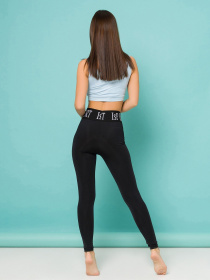 Штани ISSA Plus модель 9950_black Фото