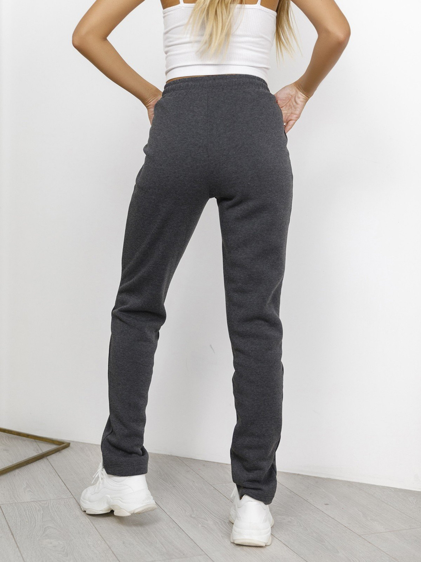 Штани ISSA Plus модель 12255_darkgray Фото