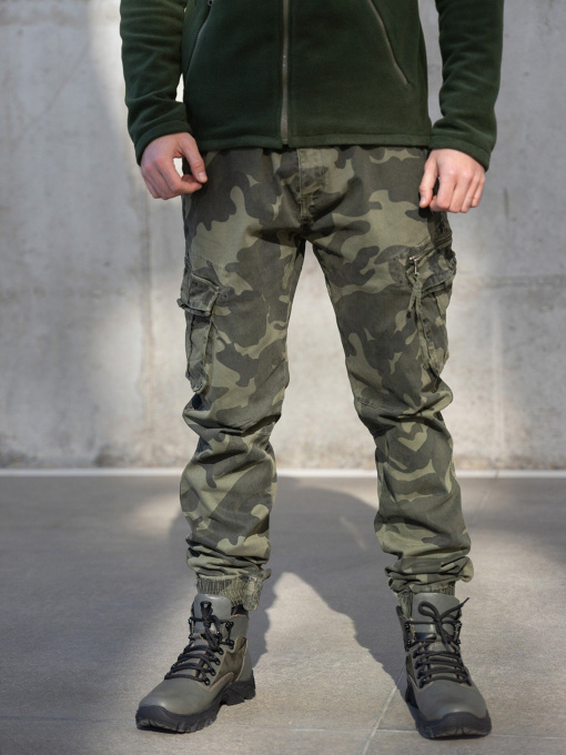 Штани ISSA Plus модель GN-480_khaki Фото