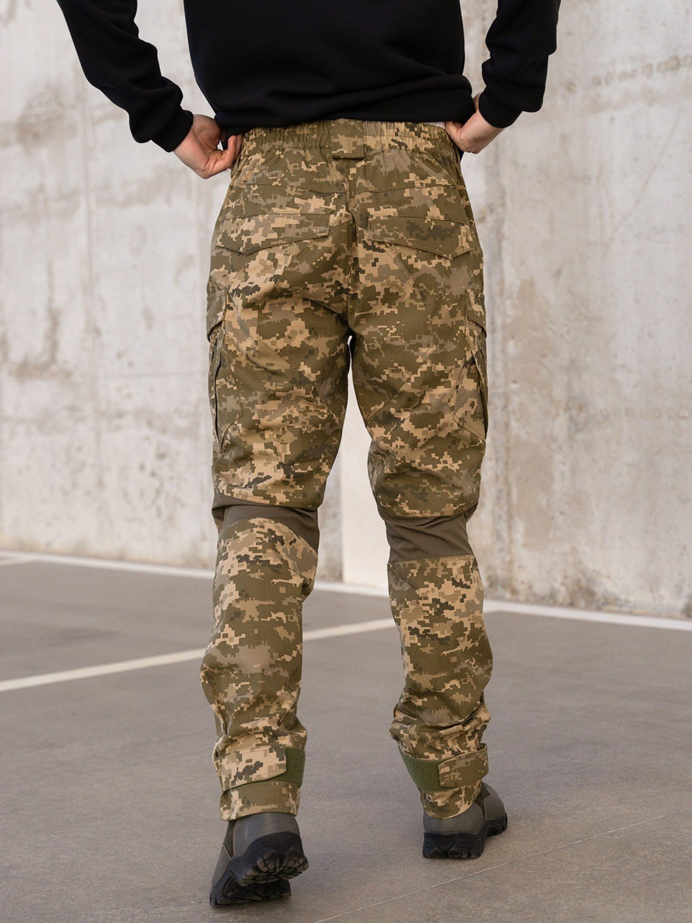 Брюки ISSA Plus модель GN-483_khaki Фото