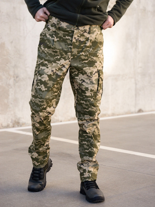 Штани ISSA Plus модель GN-484_khaki Фото