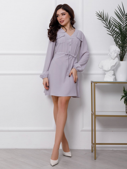 Сукні ISSA Plus модель SA-118_grey Фото