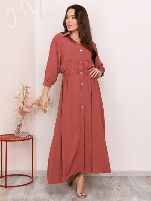 Сукні ISSA Plus модель SA-169_darkpink Фото