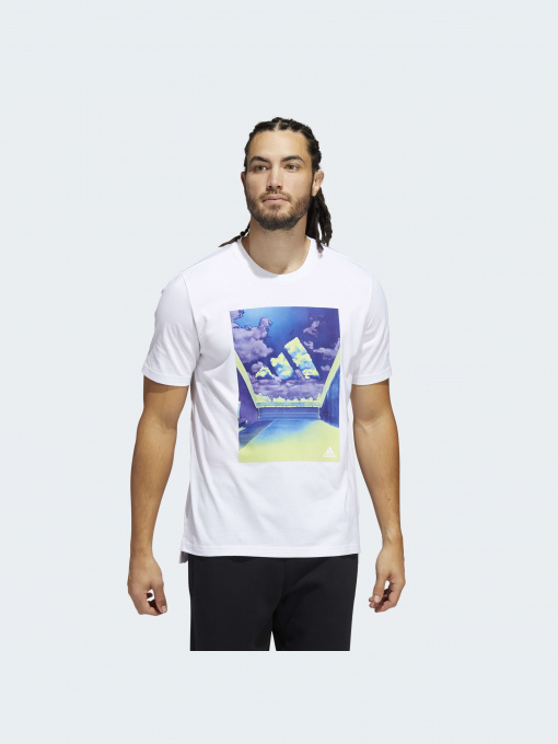 Футболки и поло Adidas Graphics модель HE2308 Фото