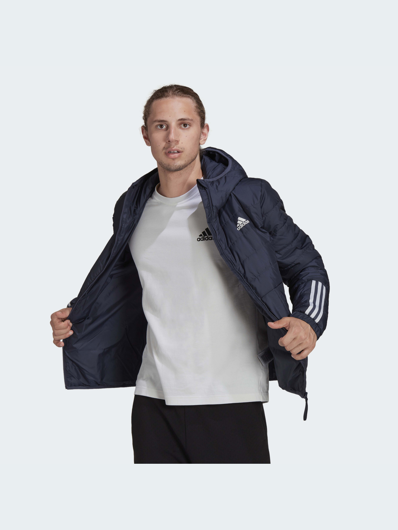 Куртки и дубленки Adidas 3 Stripes модель H55340 Фото