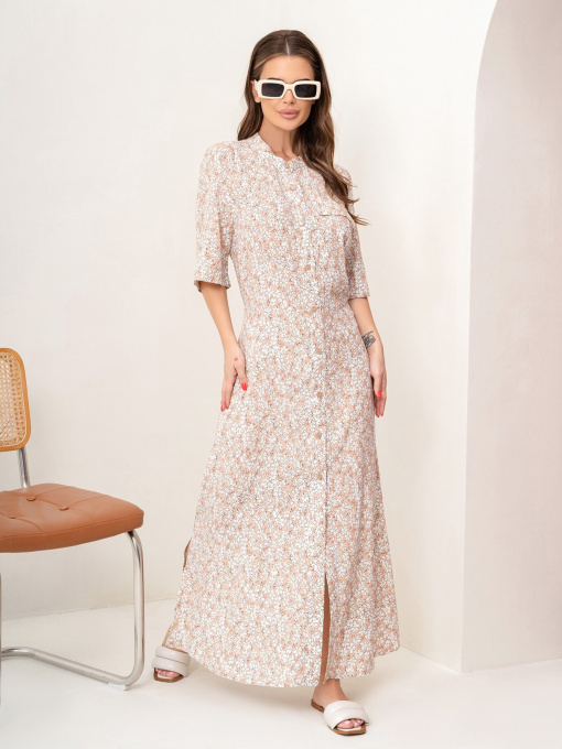 Сукні ISSA Plus модель 14076_beige Фото