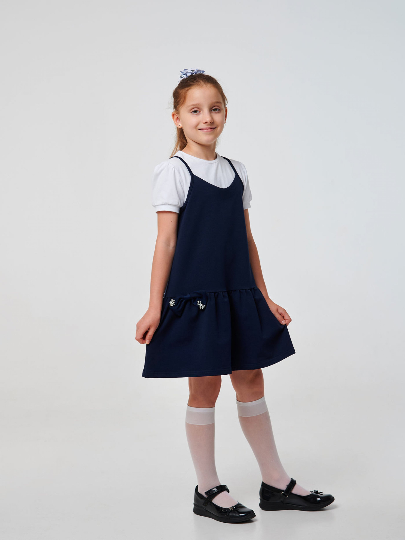 Сукні SMIL модель smil_120365-temno-sinij Фото