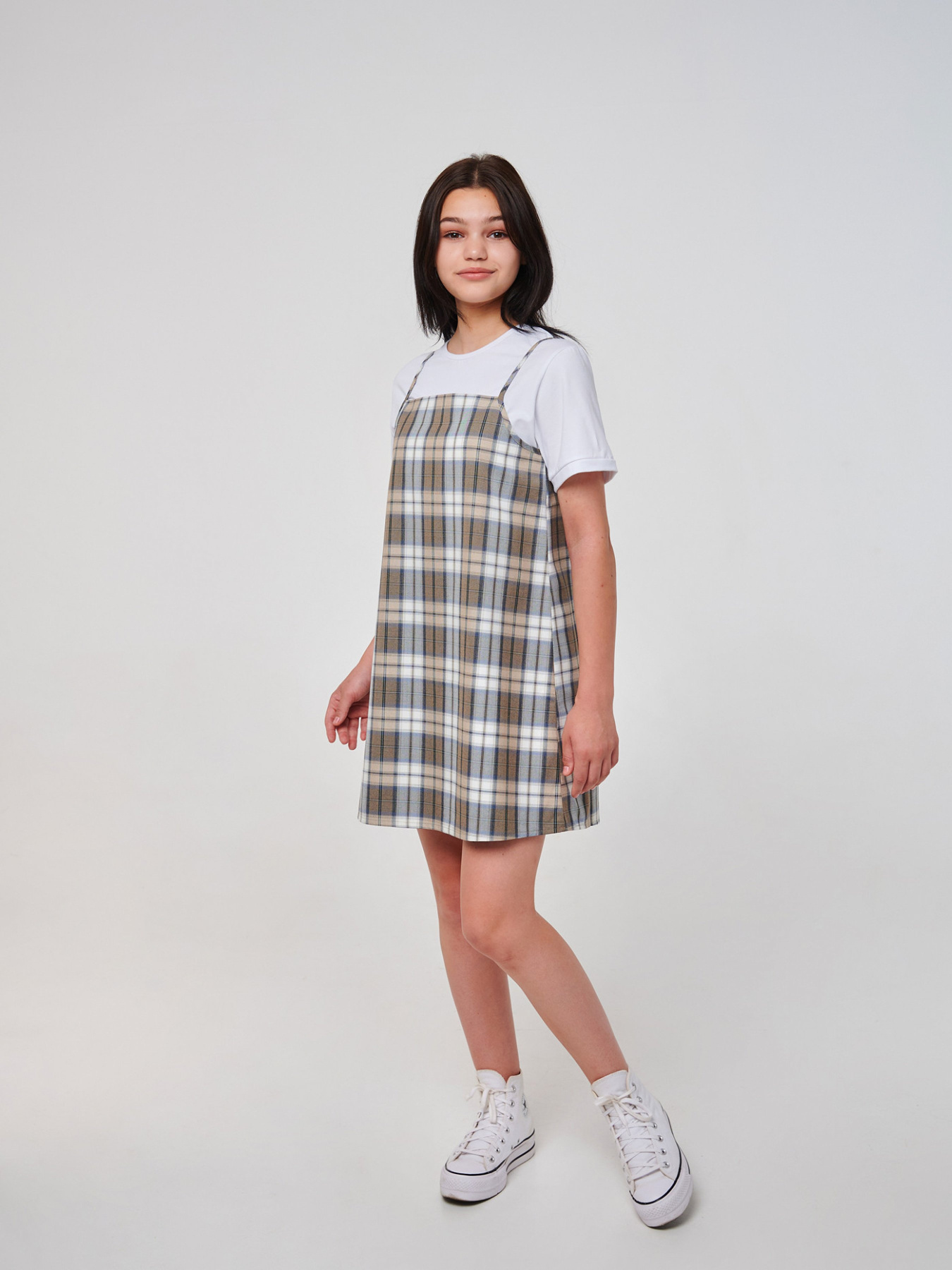 Сукні SMIL модель smil_120364-bezevaa-kletka Фото