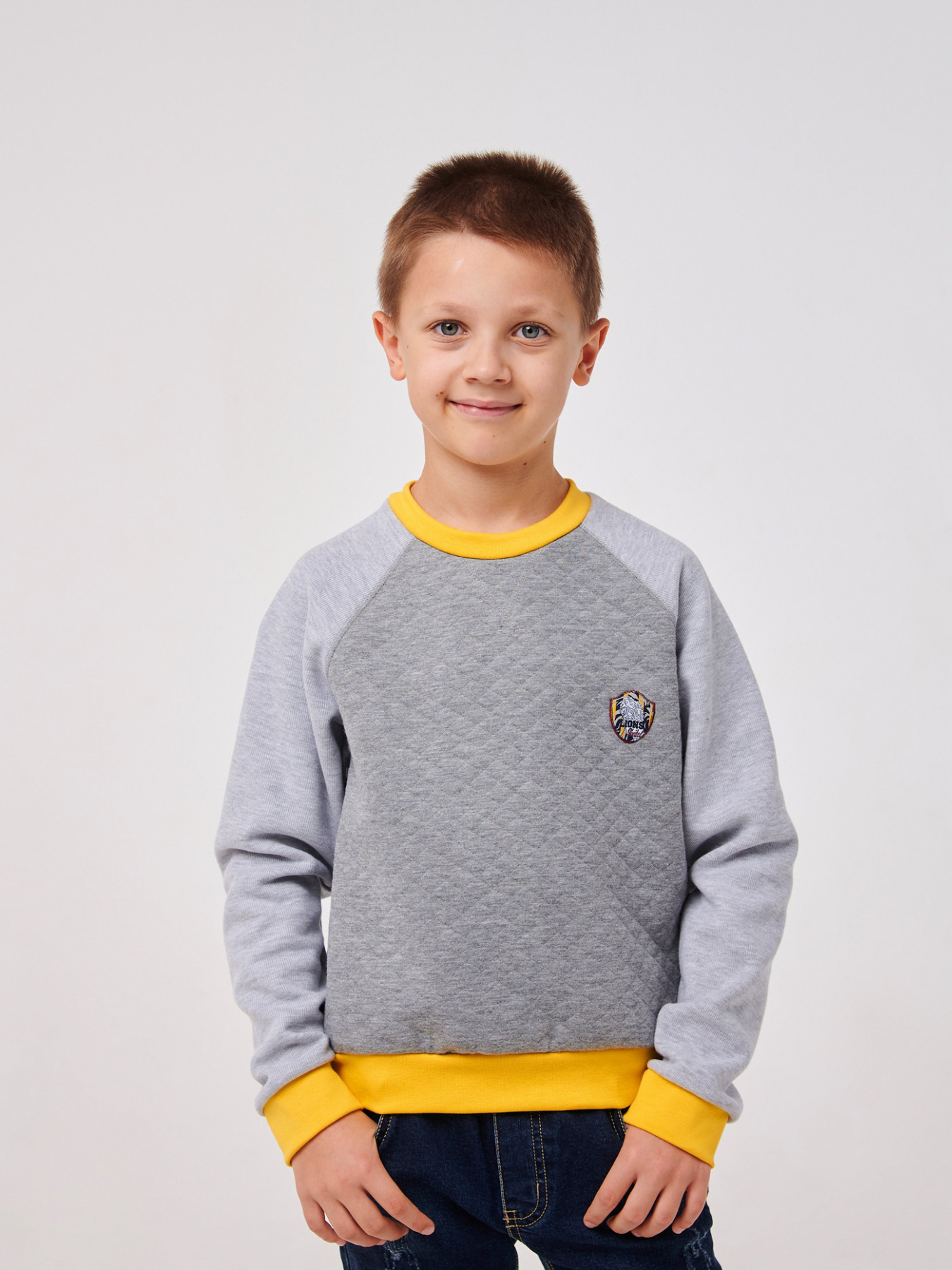 Худи и свитшоты SMIL модель smil_116600-temno-seryj-melanz Фото