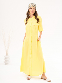 Сукні ISSA Plus модель 14072_yellow Фото
