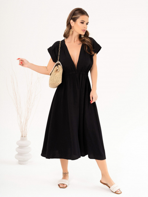 Платья ISSA Plus модель 14078_black Фото