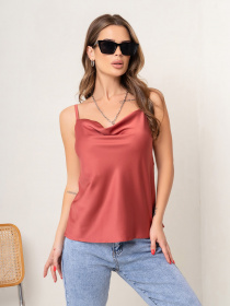Футболки і поло ISSA Plus модель 14049_terracotta Фото