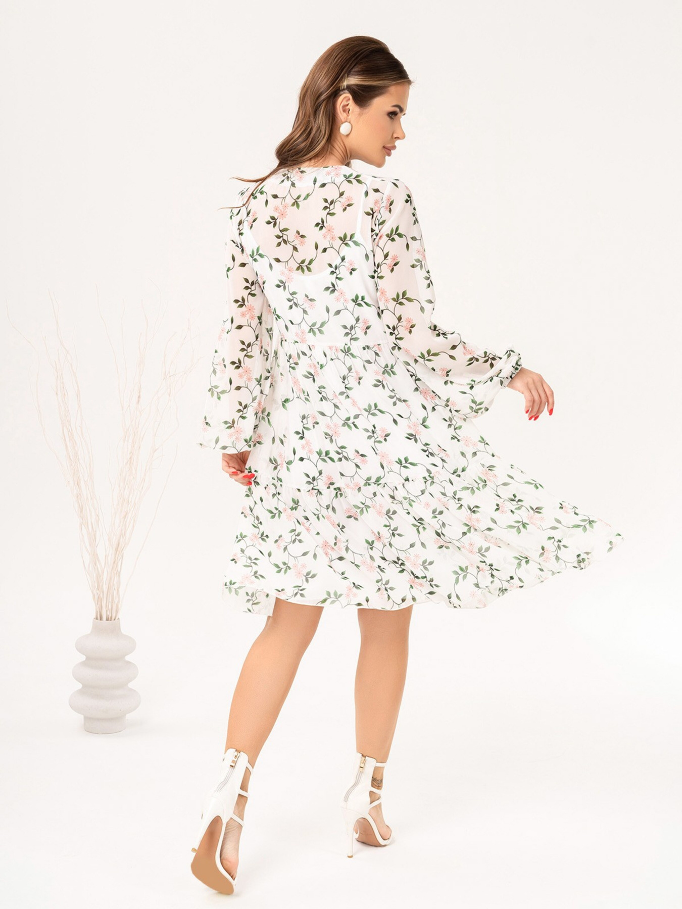 Сукні ISSA Plus модель 14055_white Фото
