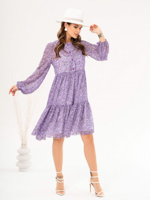 Сукні ISSA Plus модель 14056_lilac Фото