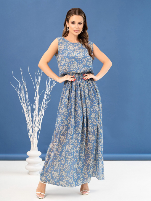 Сукні ISSA Plus модель 14057_blue Фото