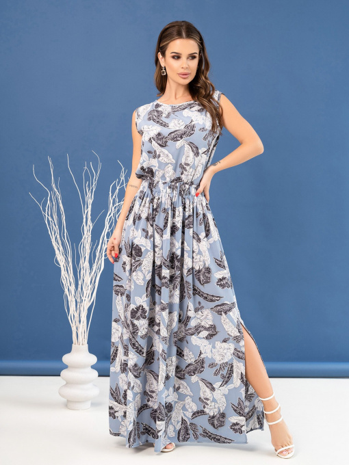 Сукні ISSA Plus модель 14062_blue Фото
