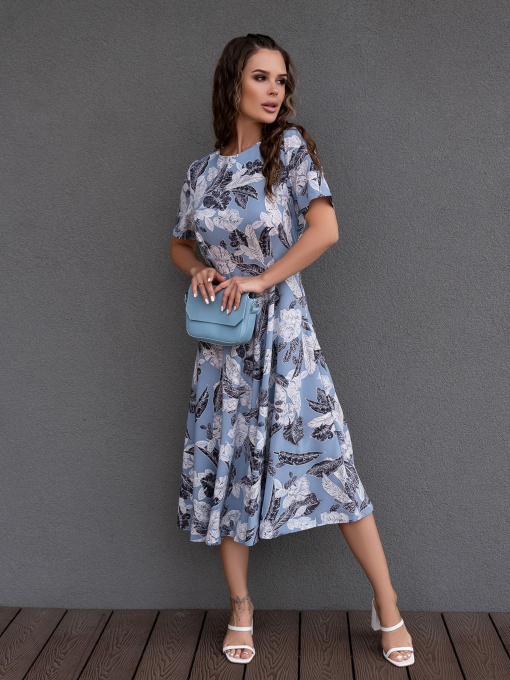 Сукні ISSA Plus модель 14082_blue Фото