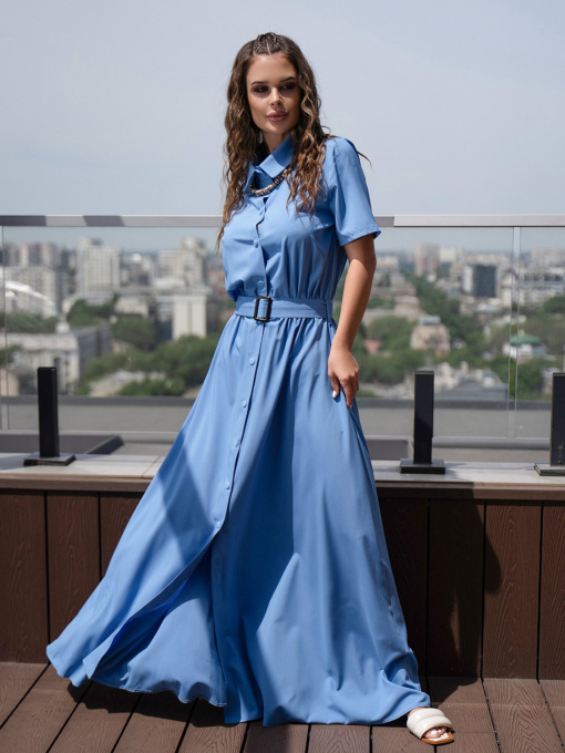 Сукні ISSA Plus модель 14089_blue Фото