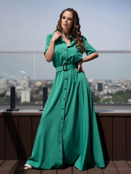 Сукні ISSA Plus модель 14089_green Фото