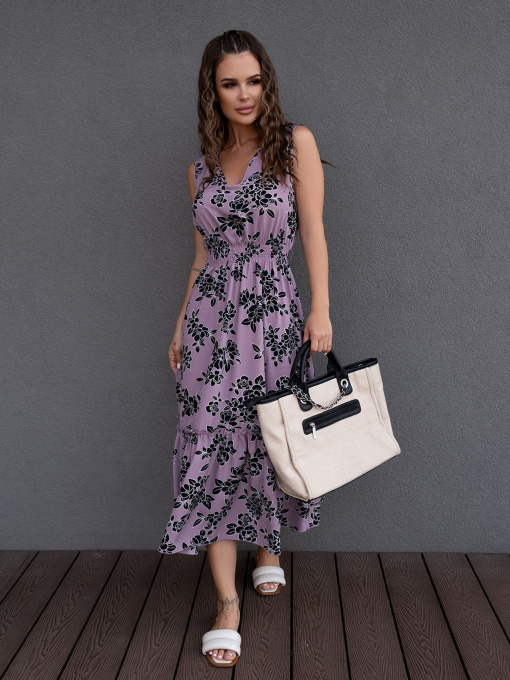 Сукні ISSA Plus модель 14095_pink Фото