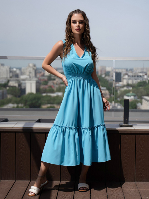 Сукні ISSA Plus модель 14096_blue Фото