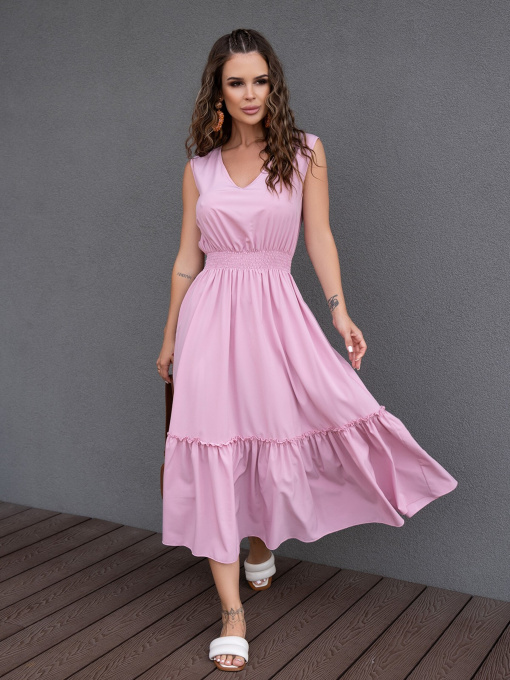 Сукні ISSA Plus модель 14096_pink Фото