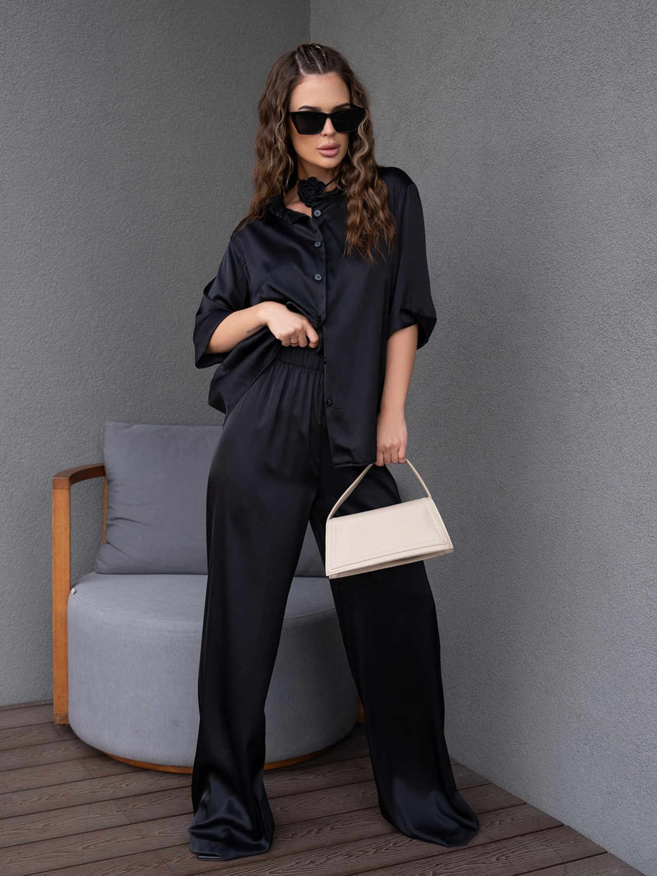 Костюми ISSA Plus модель 14100_black Фото