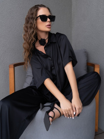 Костюми ISSA Plus модель 14100_black Фото
