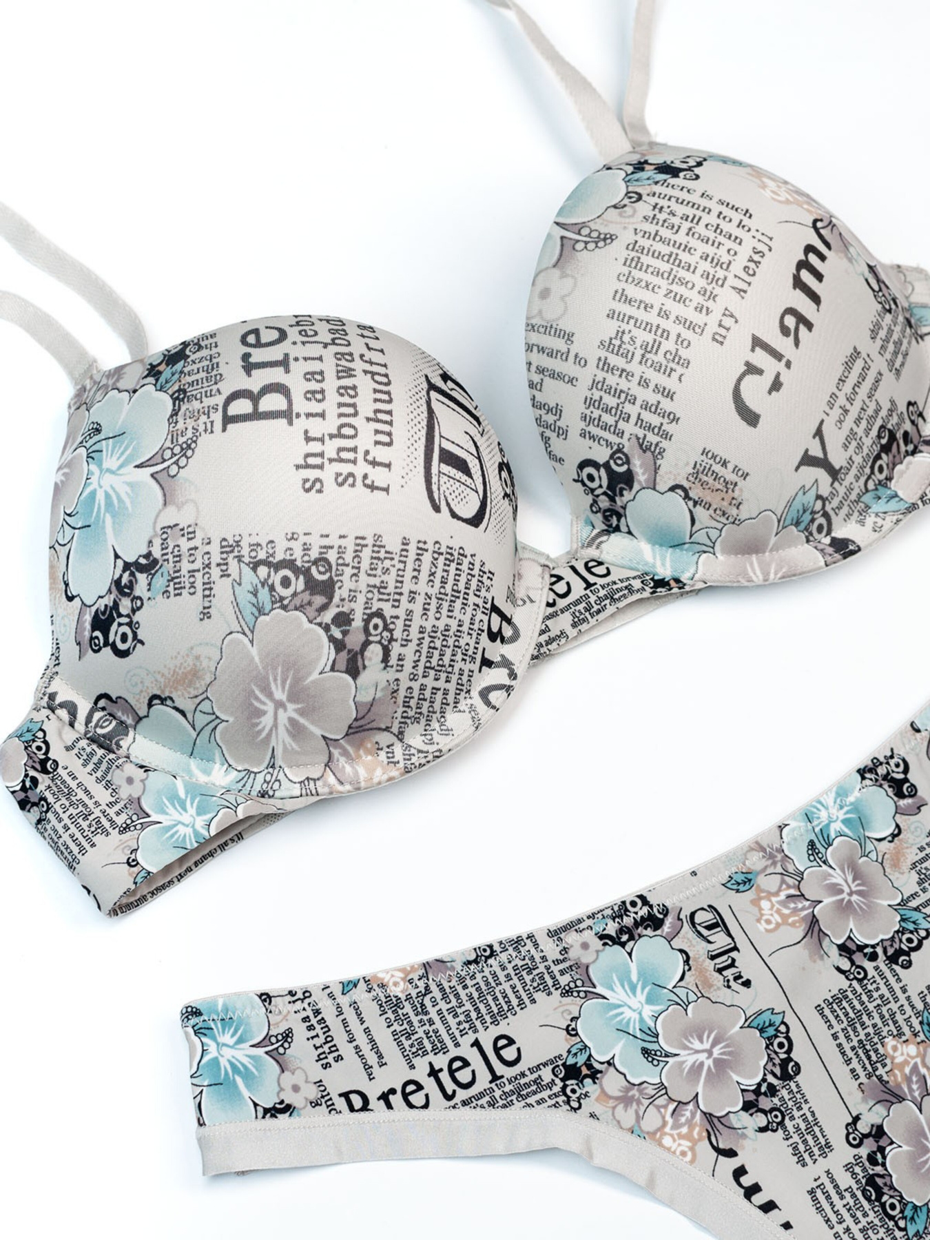 Нижнее белье ISSA Plus модель BL2-748_grey Фото
